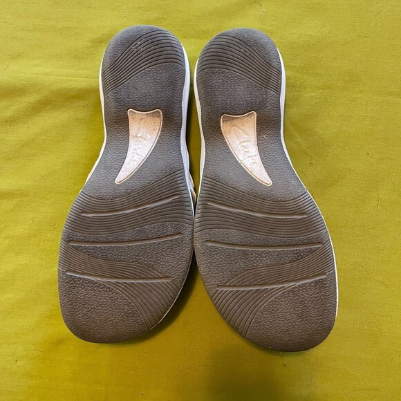 Clarks Cloudsteppers Womens Breeze Reyna White Sandals Size 9 - Picture 4 of 8